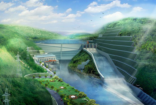 城固老挝南塔河1号水电站项目
